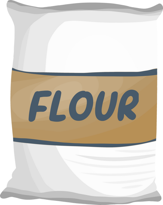 bag of flour illustration